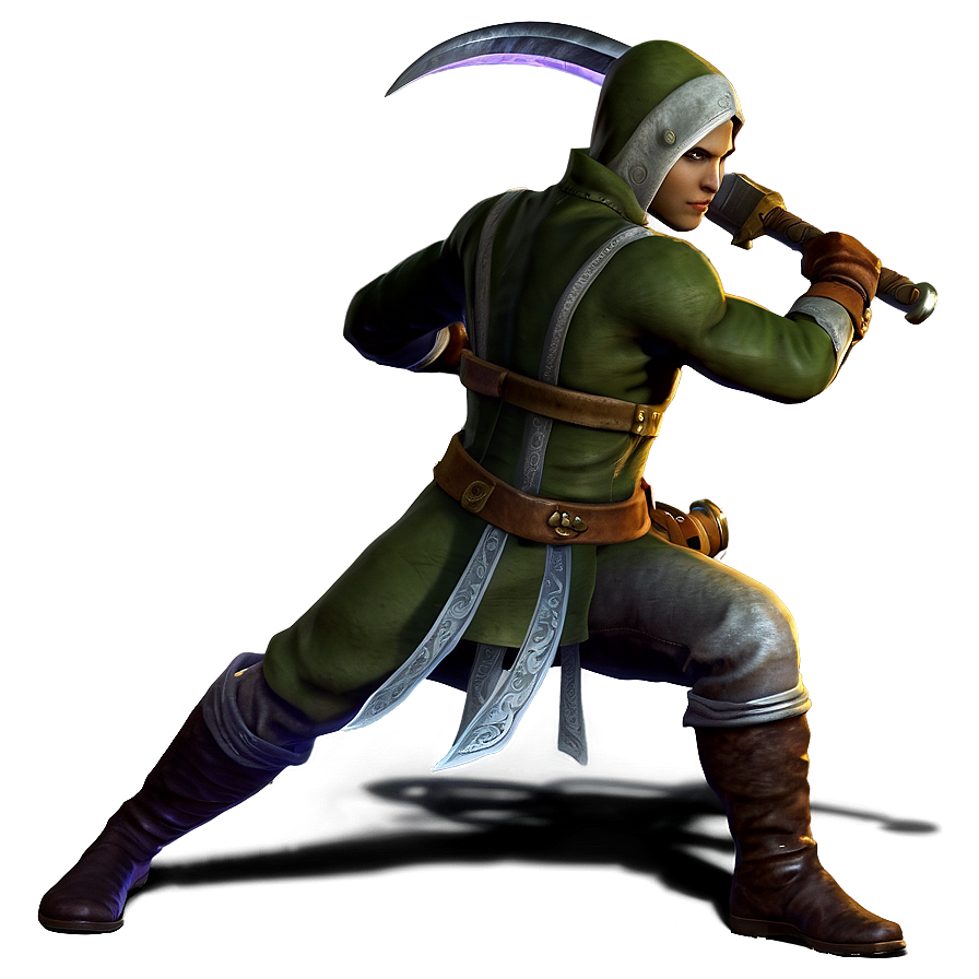 Fantasy Rogue Stance Png 06242024 PNG image