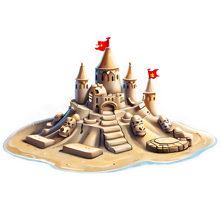 Fantasy Sandcastle Png Gok PNG image