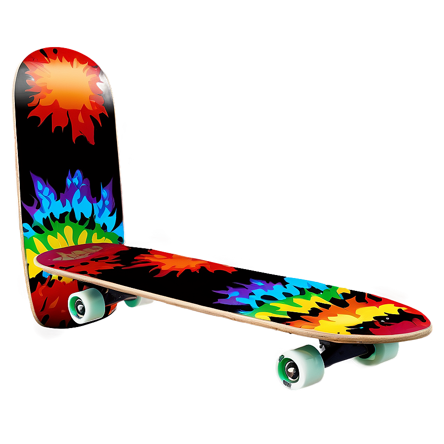 Fantasy Skateboard Deck Scene Png 06282024 PNG image