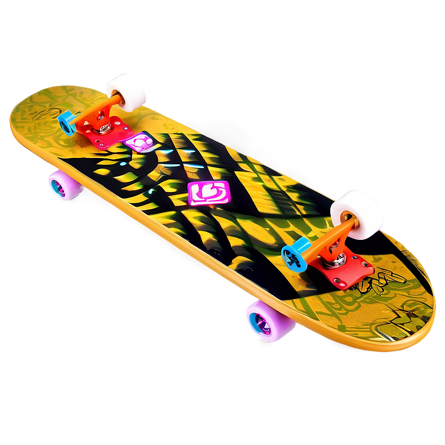 Fantasy Skateboard Deck Scene Png Adw22 PNG image