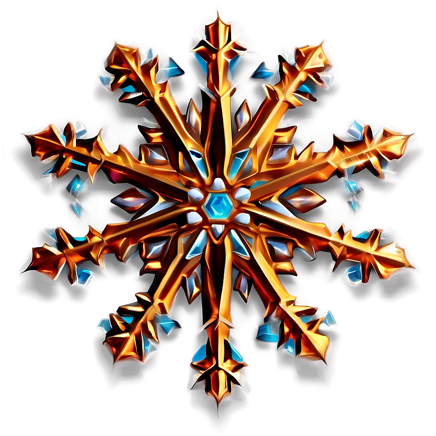 Fantasy Snowflake Representation Png 20 PNG image