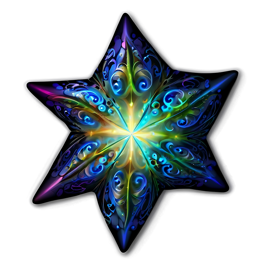 Fantasy Star Pattern Png Mty15 PNG image