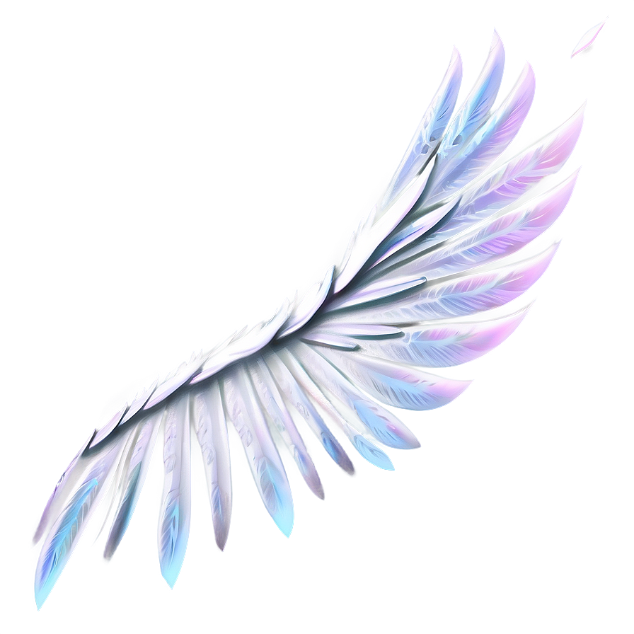 Fantasy Style White Wings Png Vdd30 PNG image