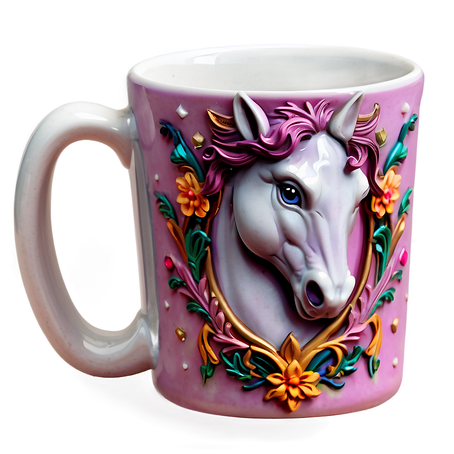 Fantasy Unicorn Mug Png 05242024 PNG image