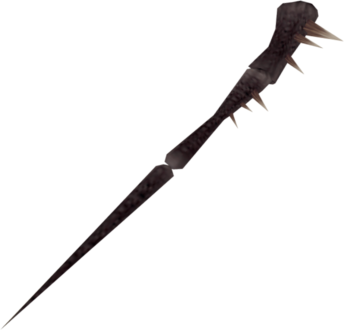 Fantasy Walking Stick Weapon PNG image