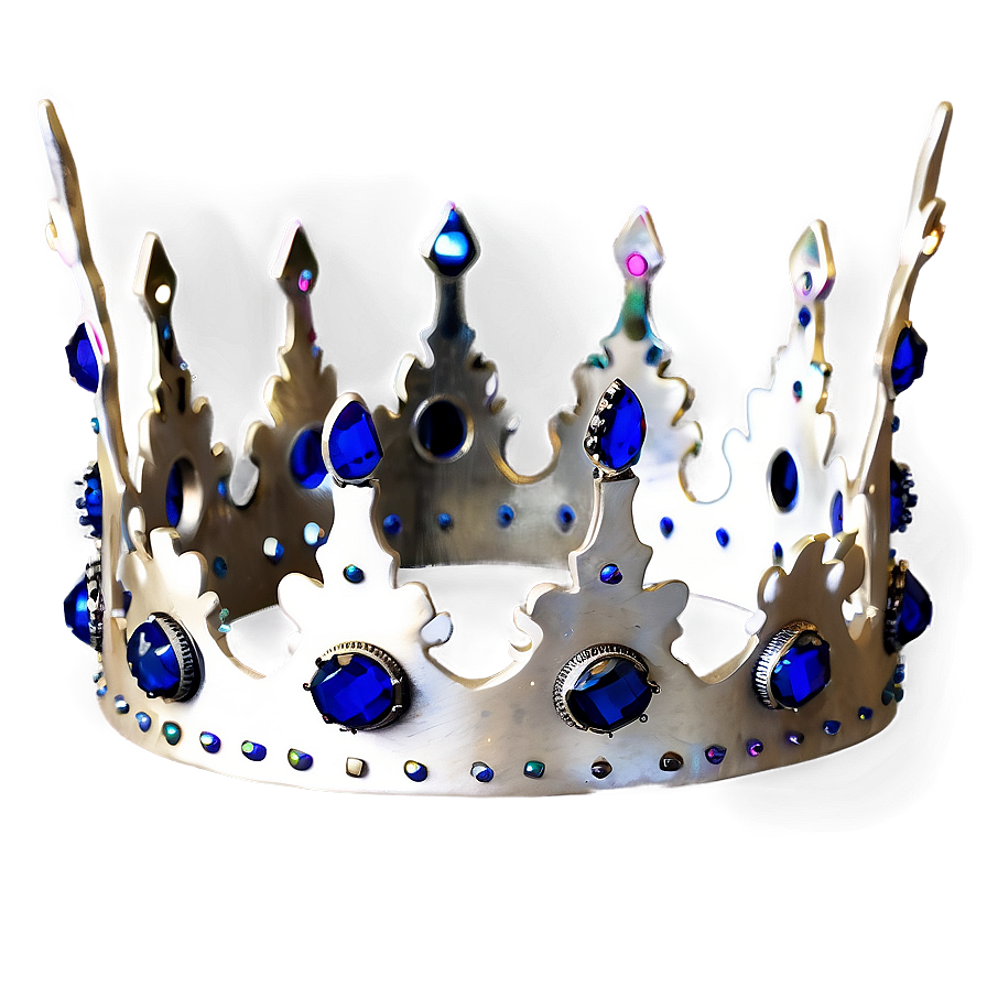 Fantasy White Crown Png 06252024 PNG image