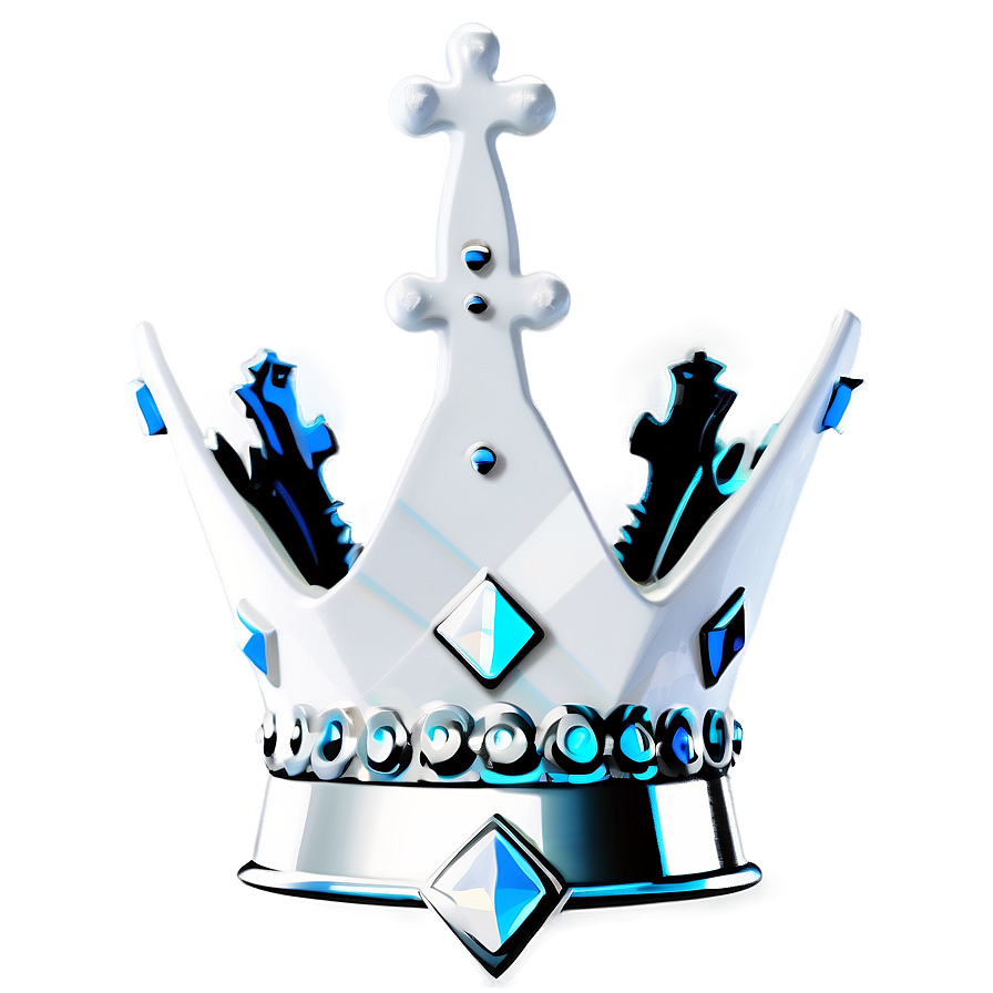 Fantasy White Crown Png Bky PNG image