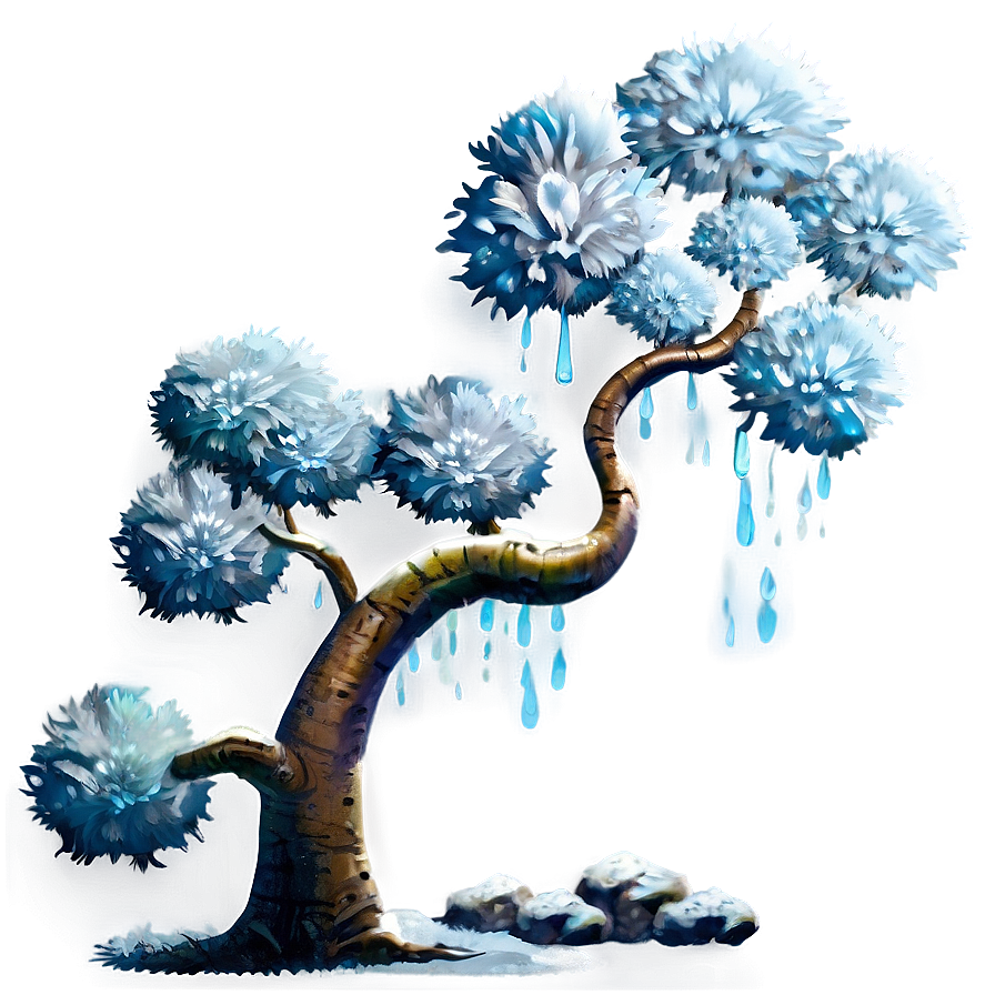 Fantasy White Tree Icon Png 06252024 PNG image