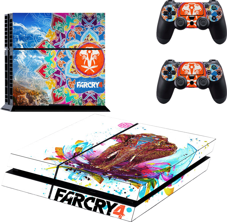 Far Cry4 Play Station Skins PNG image