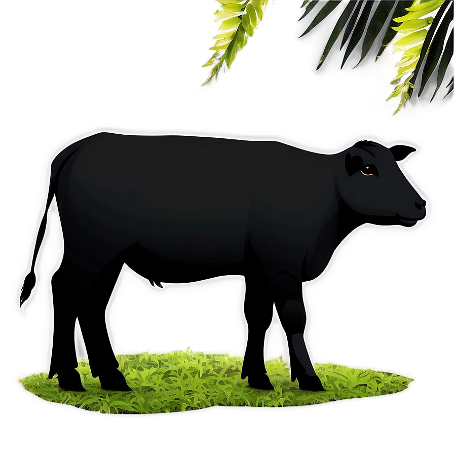 Farm Animal Silhouettes Png Qfq PNG image