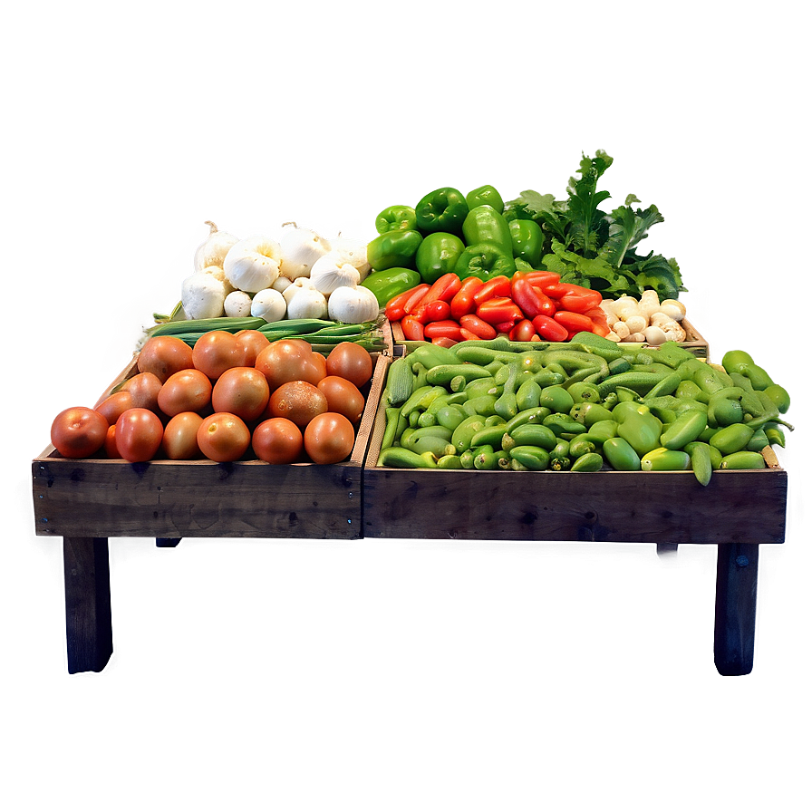 Farm Fresh Vegetables Stand Png 54 PNG image