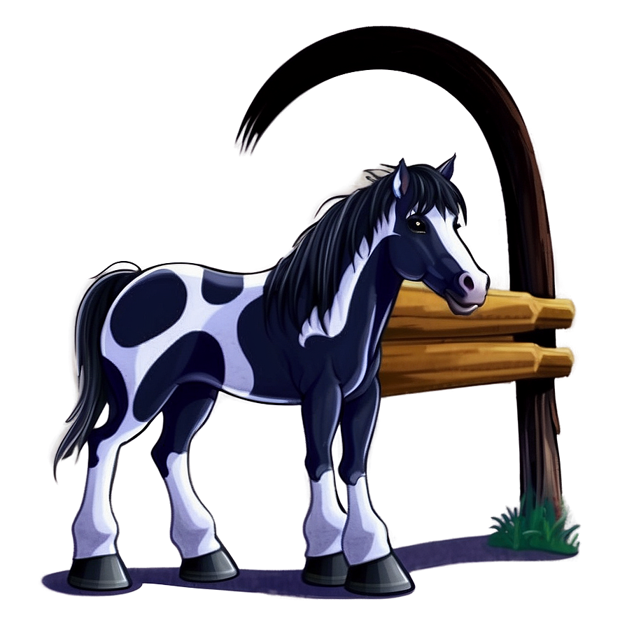 Farm Horse Cartoon Png 5 PNG image