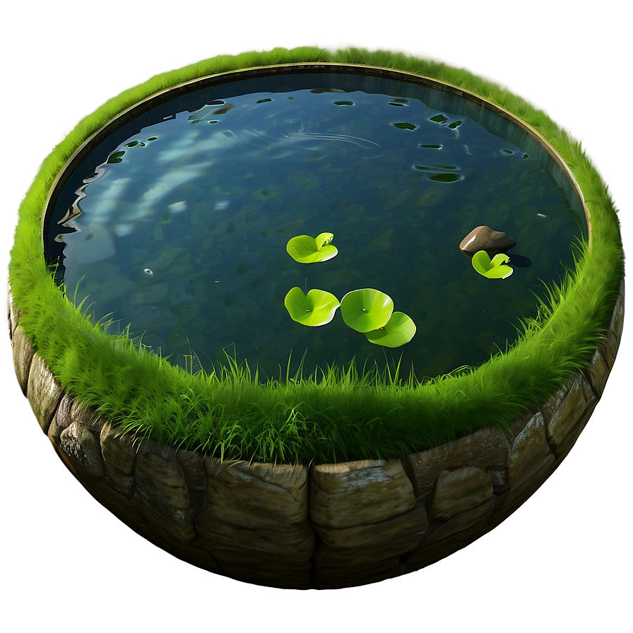 Farm Pond Environment Png Qkb PNG image