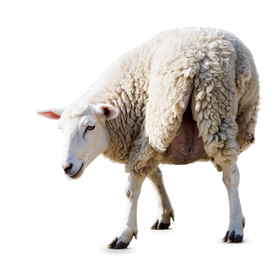 Farm Sheep Png 05232024 PNG image