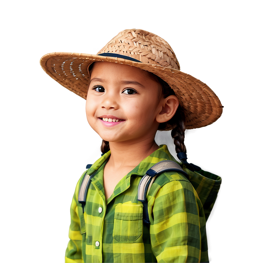 Farmer Hat For Children Png 06212024 PNG image