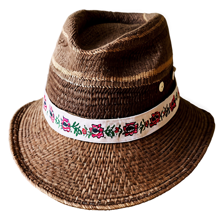 Farmer Hat With Bandana Png 06212024 PNG image