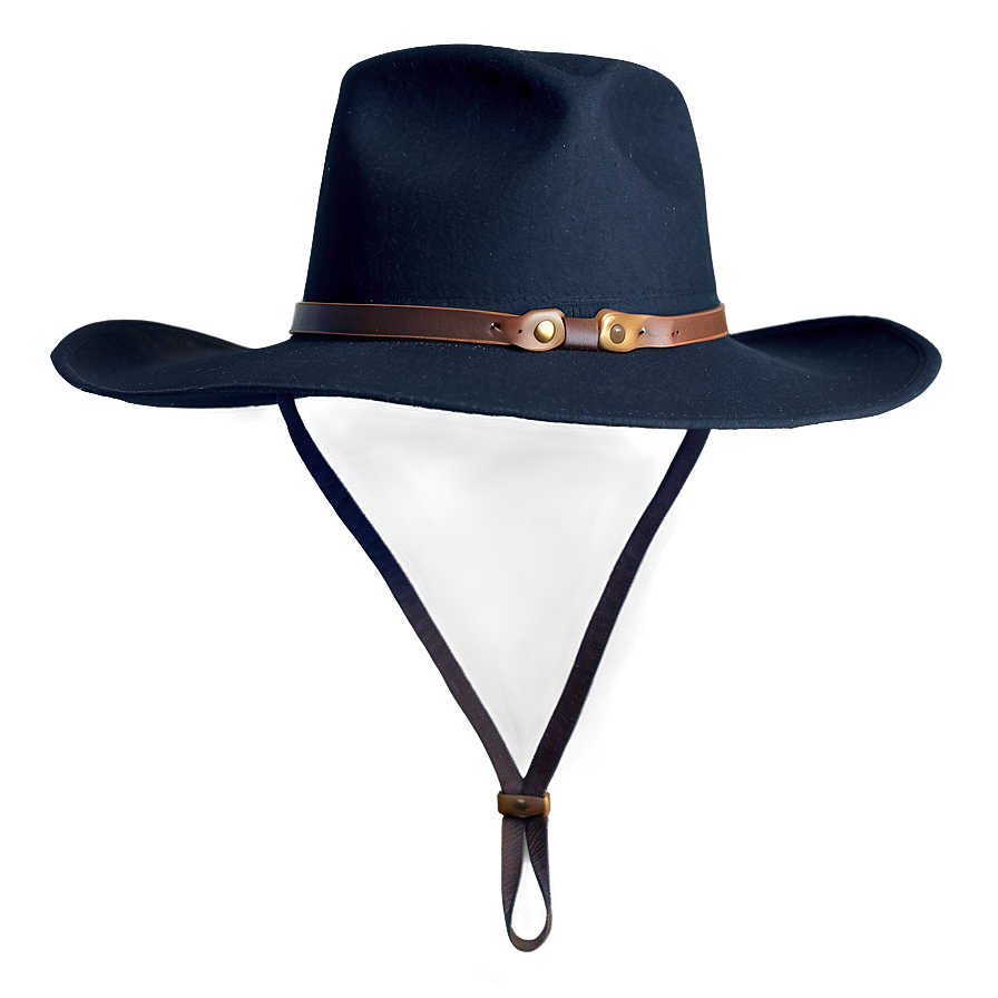 Farmer Hat With Leather Strap Png 06212024 PNG image