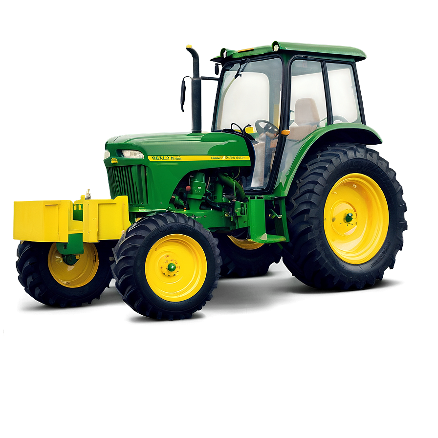 Farmer On John Deere Tractor Png 06262024 PNG image