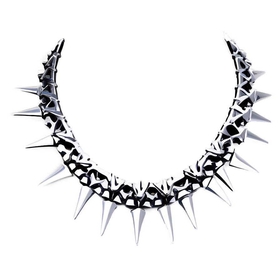 Fashionable Spiked Choker Trends Png Omg29 PNG image