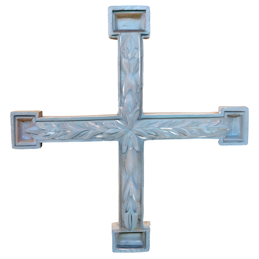 Fashioned Cross Construction Png 04302024 PNG image