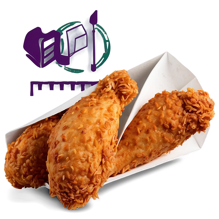 Fast Food Fried Chicken Png Fsf PNG image