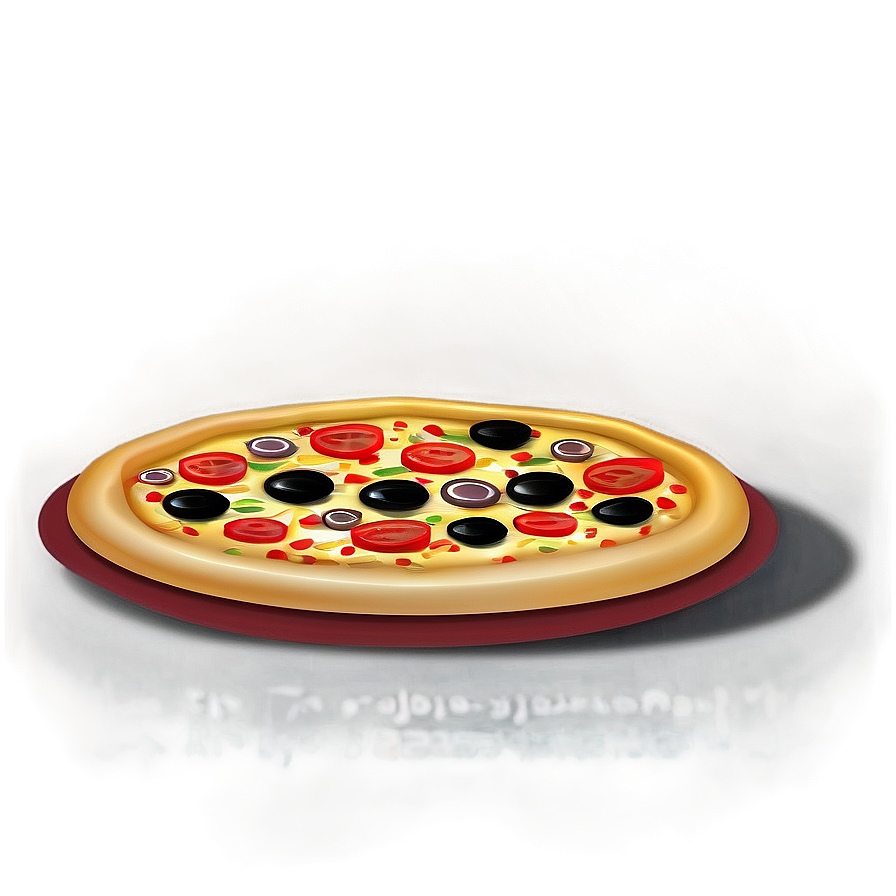 Fast Food Pizza Vector Png Cew61 PNG image