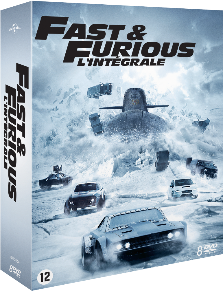 Fast Furious Complete Collection D V D Set PNG image
