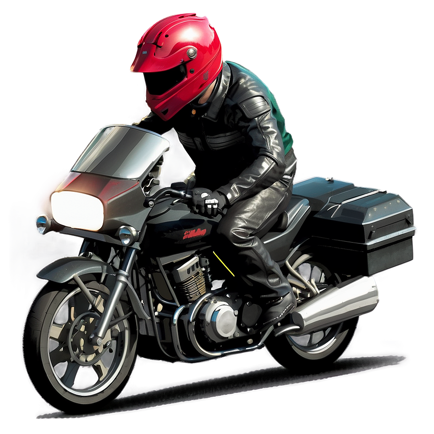 Fast-paced Motorcycle Chase Png 91 PNG image