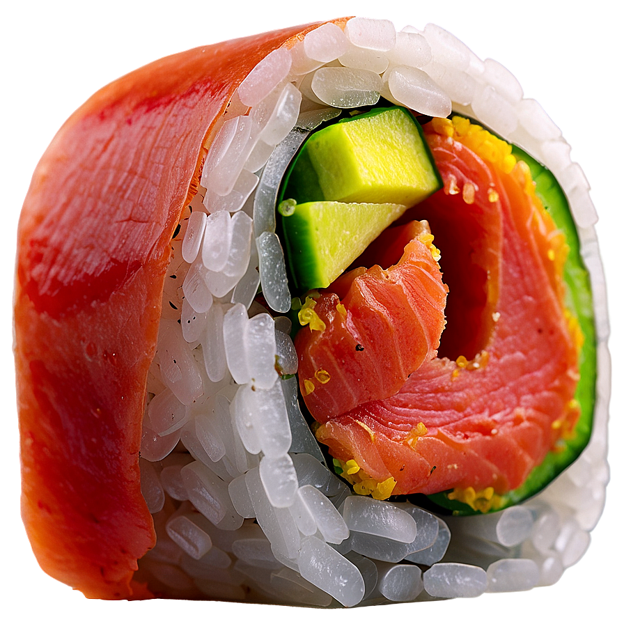 Fatty Tuna Sushi Roll Png Usx89 PNG image