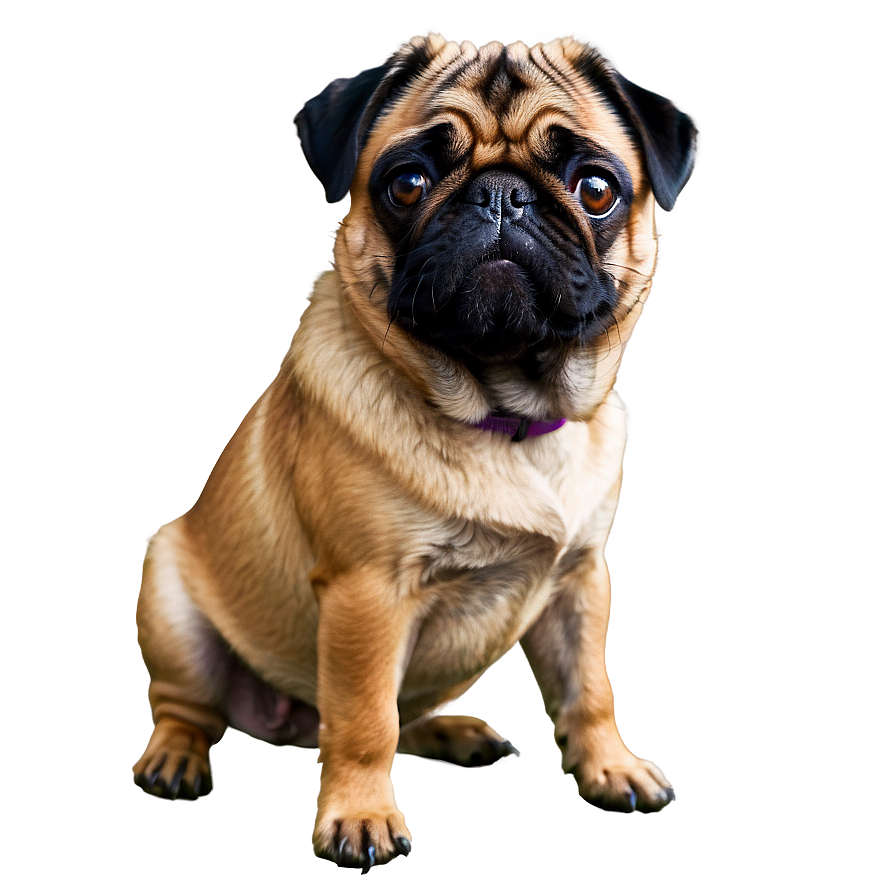 Fawn Colored Pug Png 95 PNG image