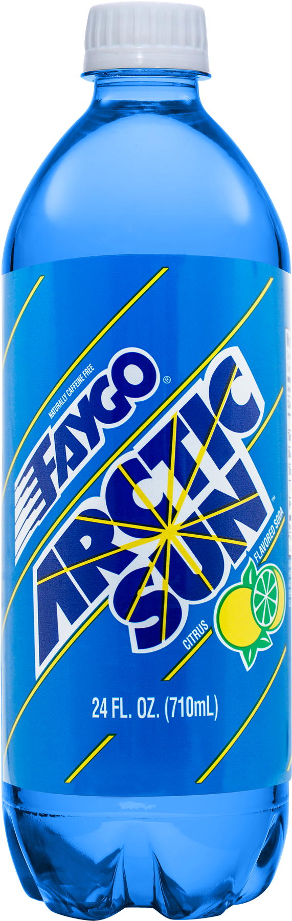 Faygo Arctic Sun Soda Bottle24oz PNG image