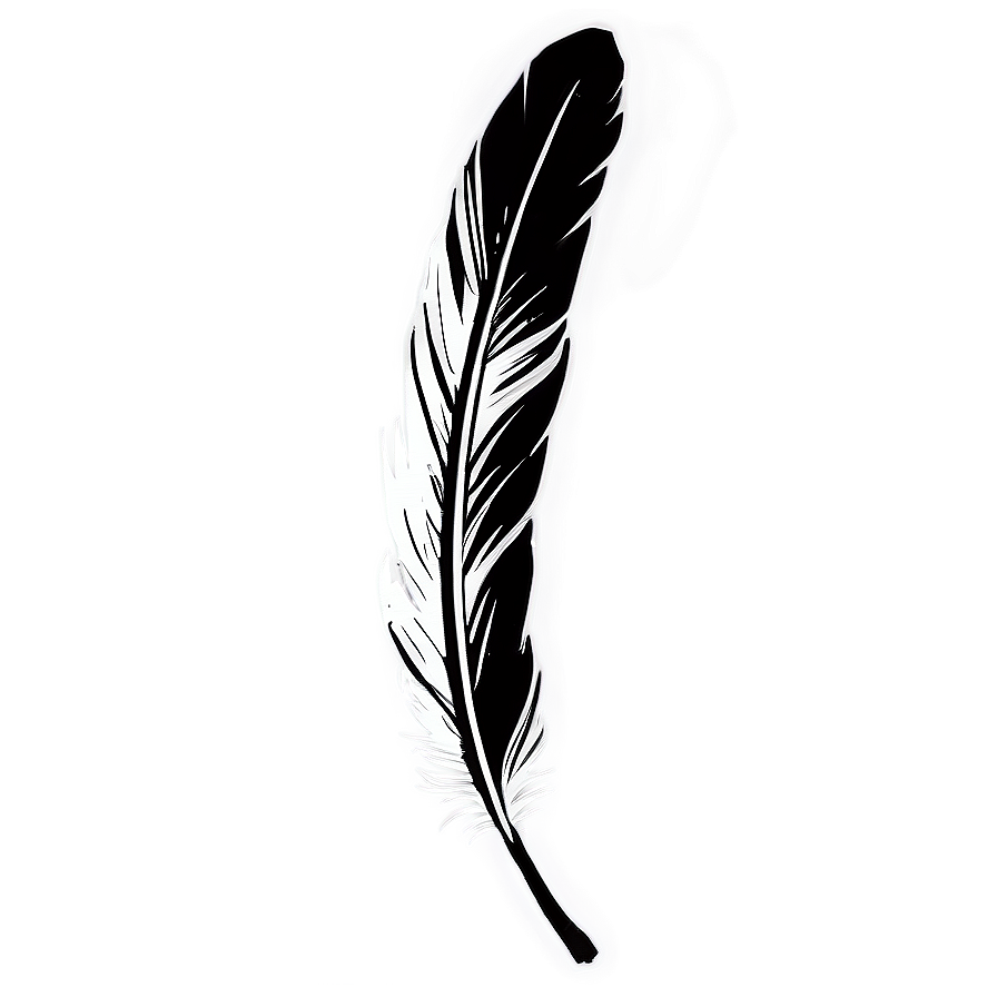 Feather Neck Tattoo Presentations Png 39 PNG image