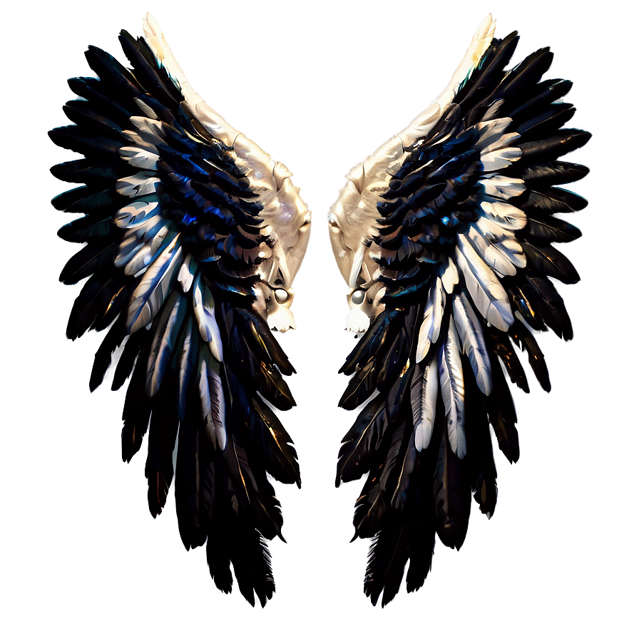 Feathered Angel Wings Picture Png 05042024 PNG image