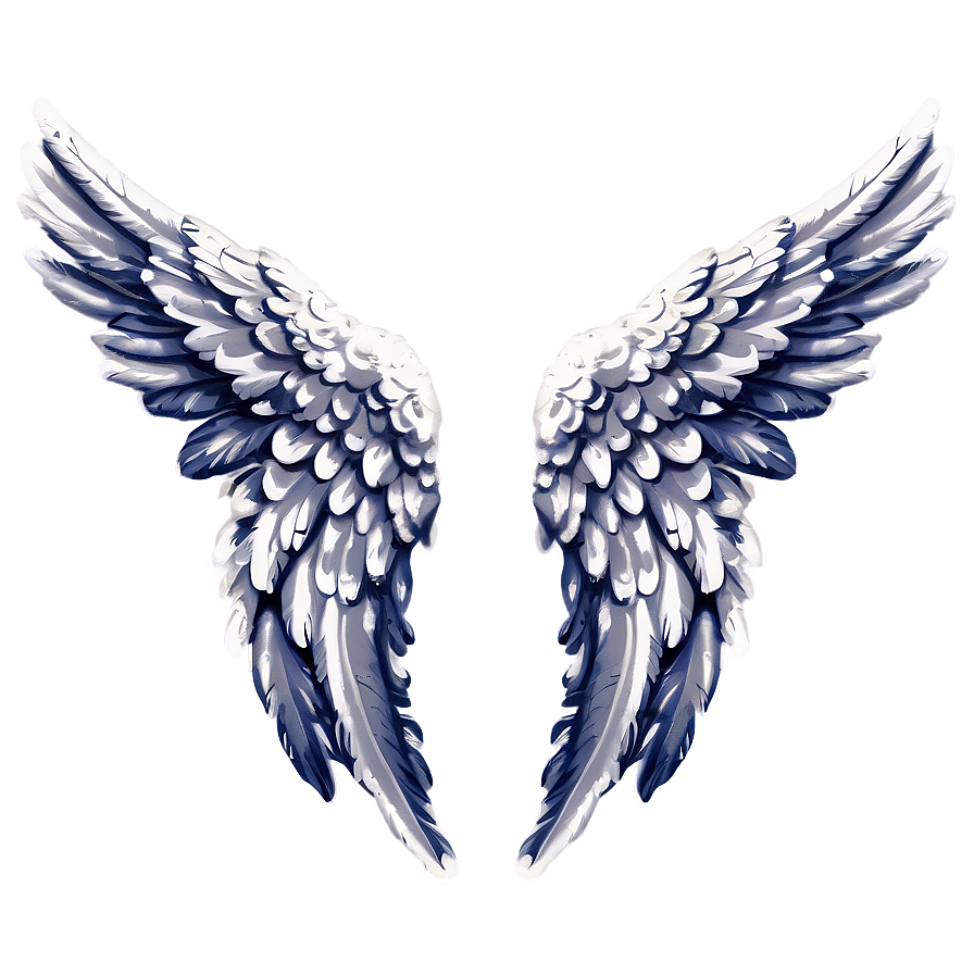 Feathered Angel Wings Picture Png 66 PNG image