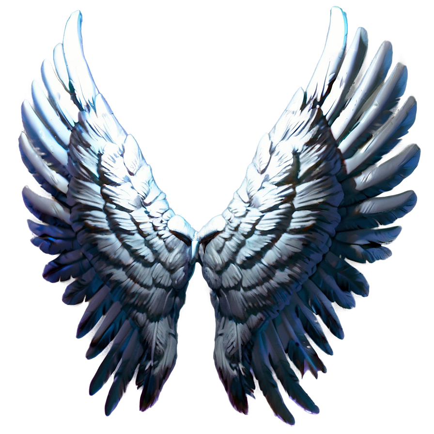 Feathered Angel Wings Picture Png Amp PNG image