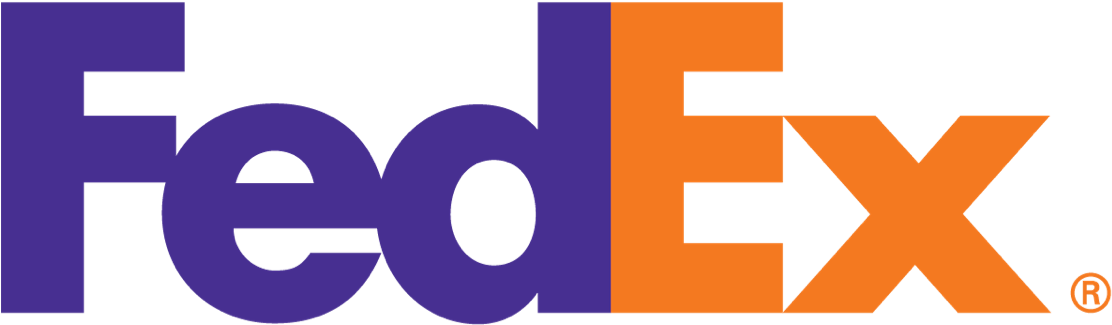 Fed Ex Logo Purple Orange PNG image