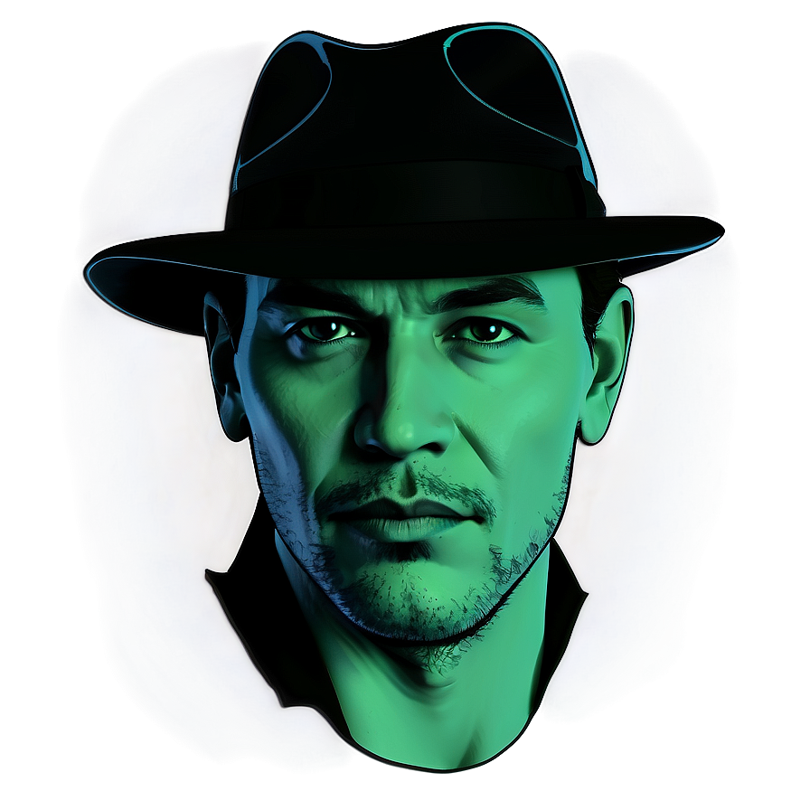 Fedora Silhouette Png 05252024 PNG image