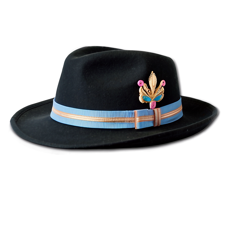 Fedora With Pins Png 97 PNG image