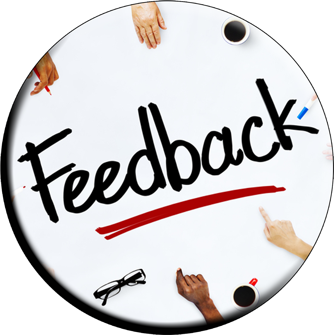 Feedback Concept Round Table PNG image