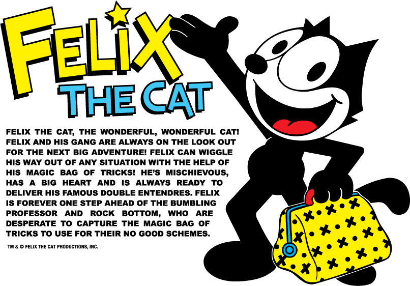 Felix The Cat Classic Cartoon PNG image