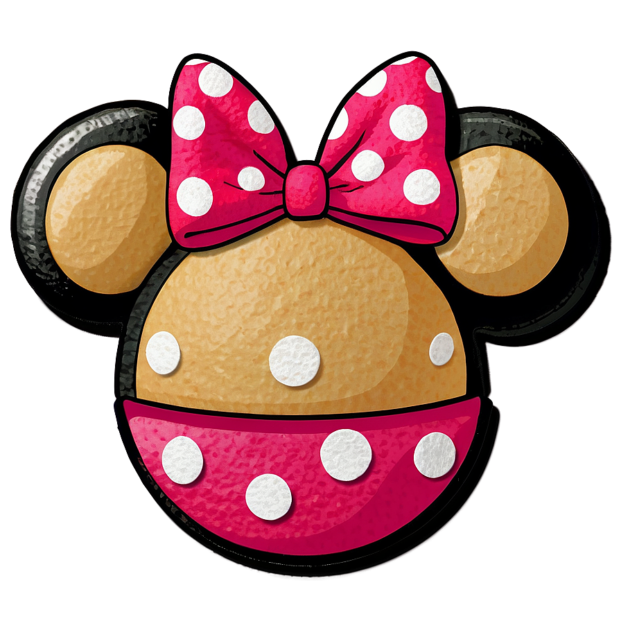 Felt Minnie Mouse Ears Png Bcj PNG image