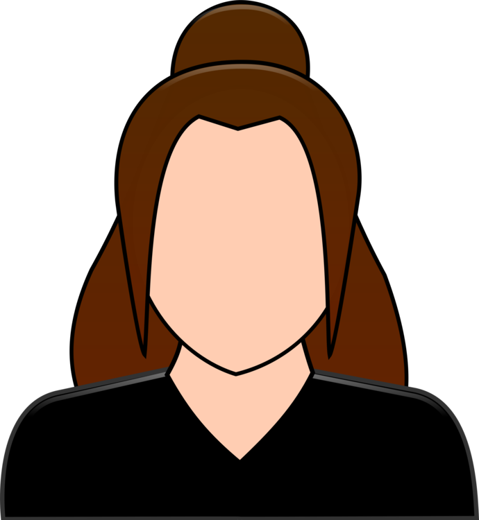 Female Avatar Profile Graphic PNG image