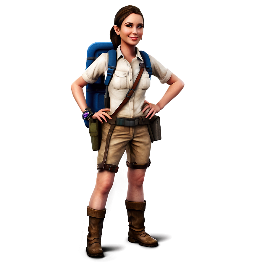 Female Explorer Png Xrd PNG image