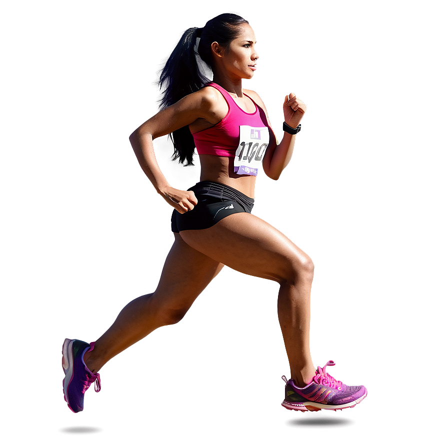 Female Runner Png Yvi PNG image