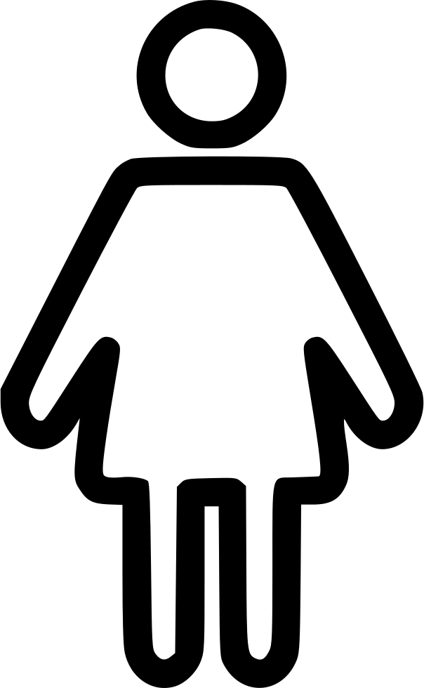 Female Symbol Outline PNG image