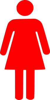 Female Symbol Redon Black PNG image