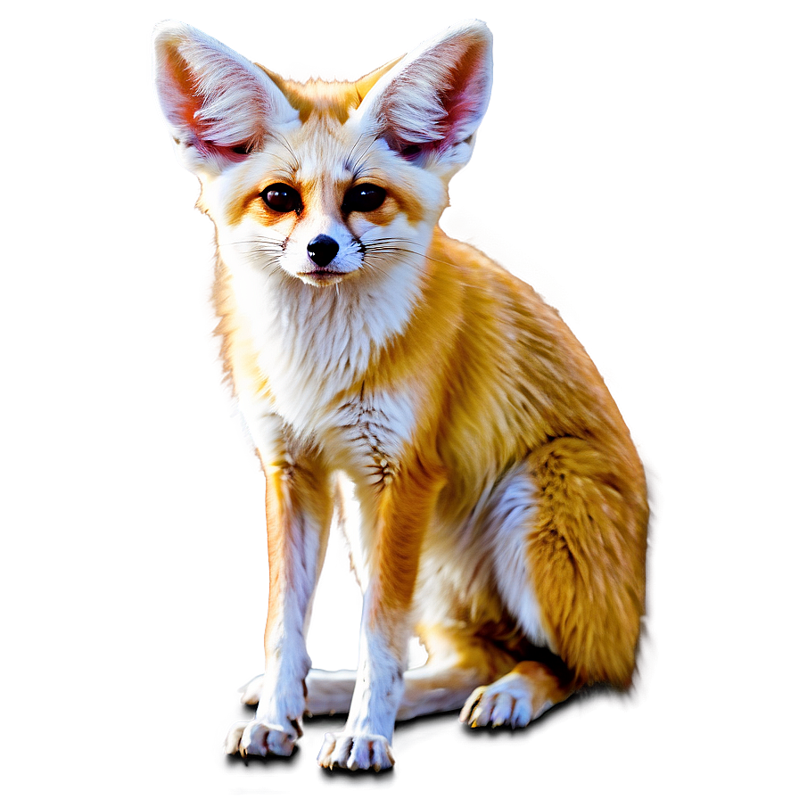 Fennec Fox B PNG image