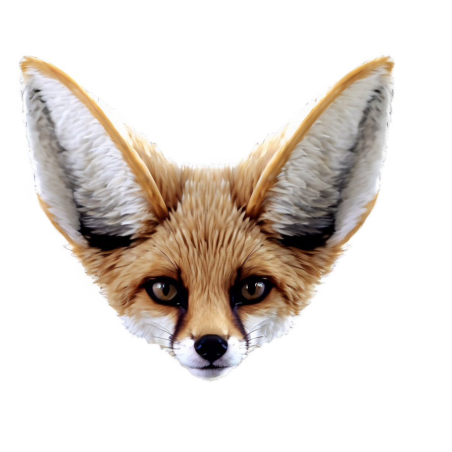 Fennec Fox Ears Detail Png 90 PNG image