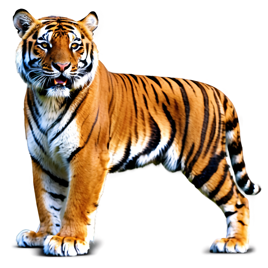 Ferocious Bengal Tiger Png Dts96 PNG image