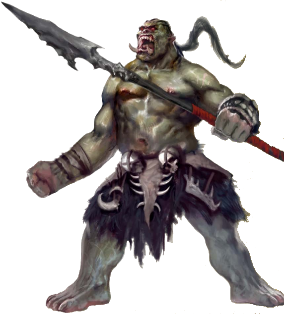 Ferocious_ Orc_ Warrior PNG image